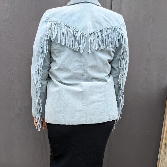 Denim & Co.: Vintage Leather Jacket - Picture 2 of 6